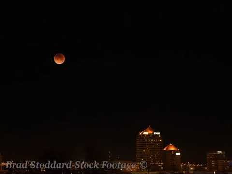 NM190 Lunar Eclipse Albuquerque 4k 24p