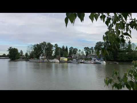 CA008 Fraser River North Arm Boat Dock, BC, CA.