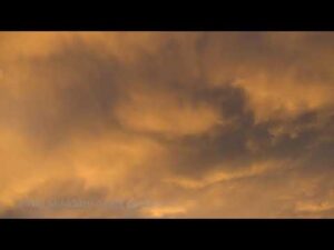 NM145 Golden Clouds Sunset 4k 30p