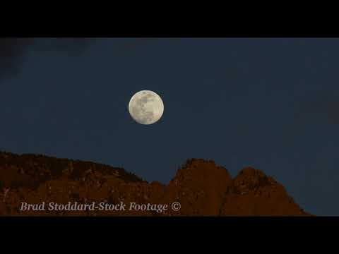 NM151 FullMoon Sandias Pan Time-lapse #022818 4k